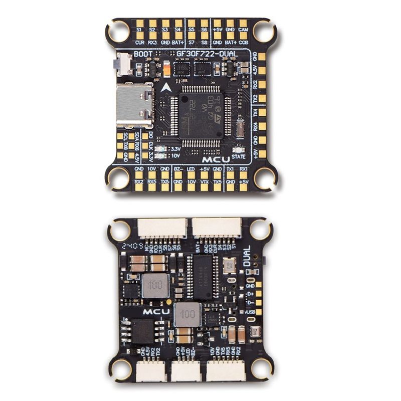 Fpv Drone Flight Controller - B05C-F7 FC&ESC FPVスタック F722 フライトコントローラー 60A