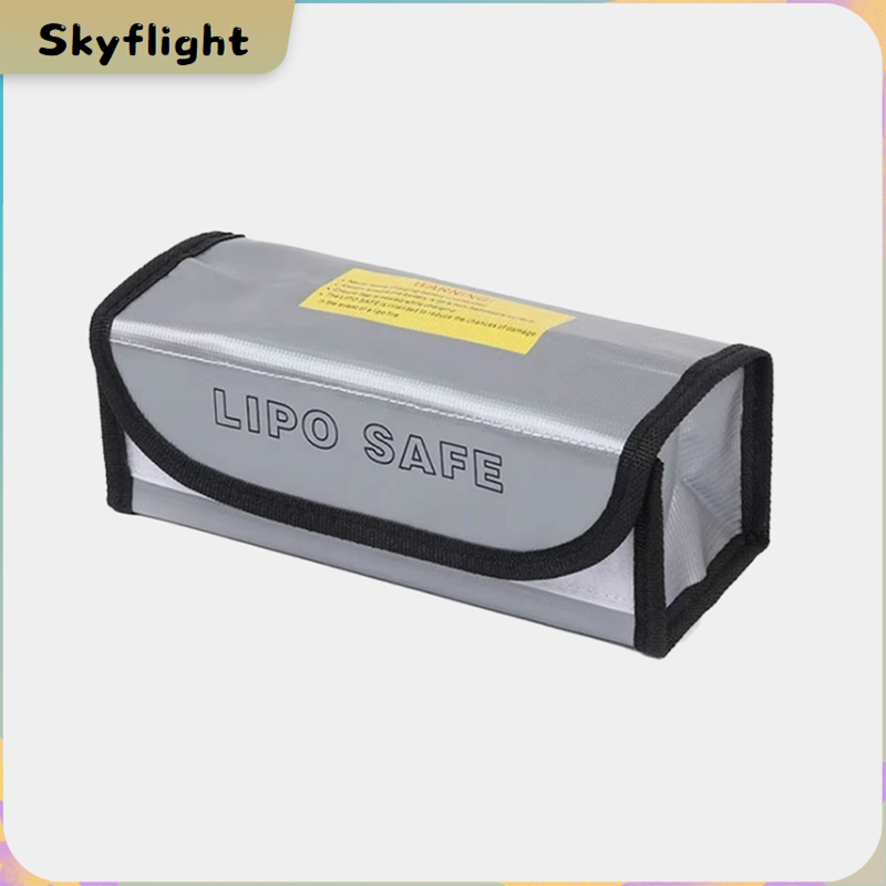 Fpv Drone Bag - 2025 新しいリポバッテリー安全バッグ 185x75x60mm ミニ防水耐火防爆ポータブル RC FPV
