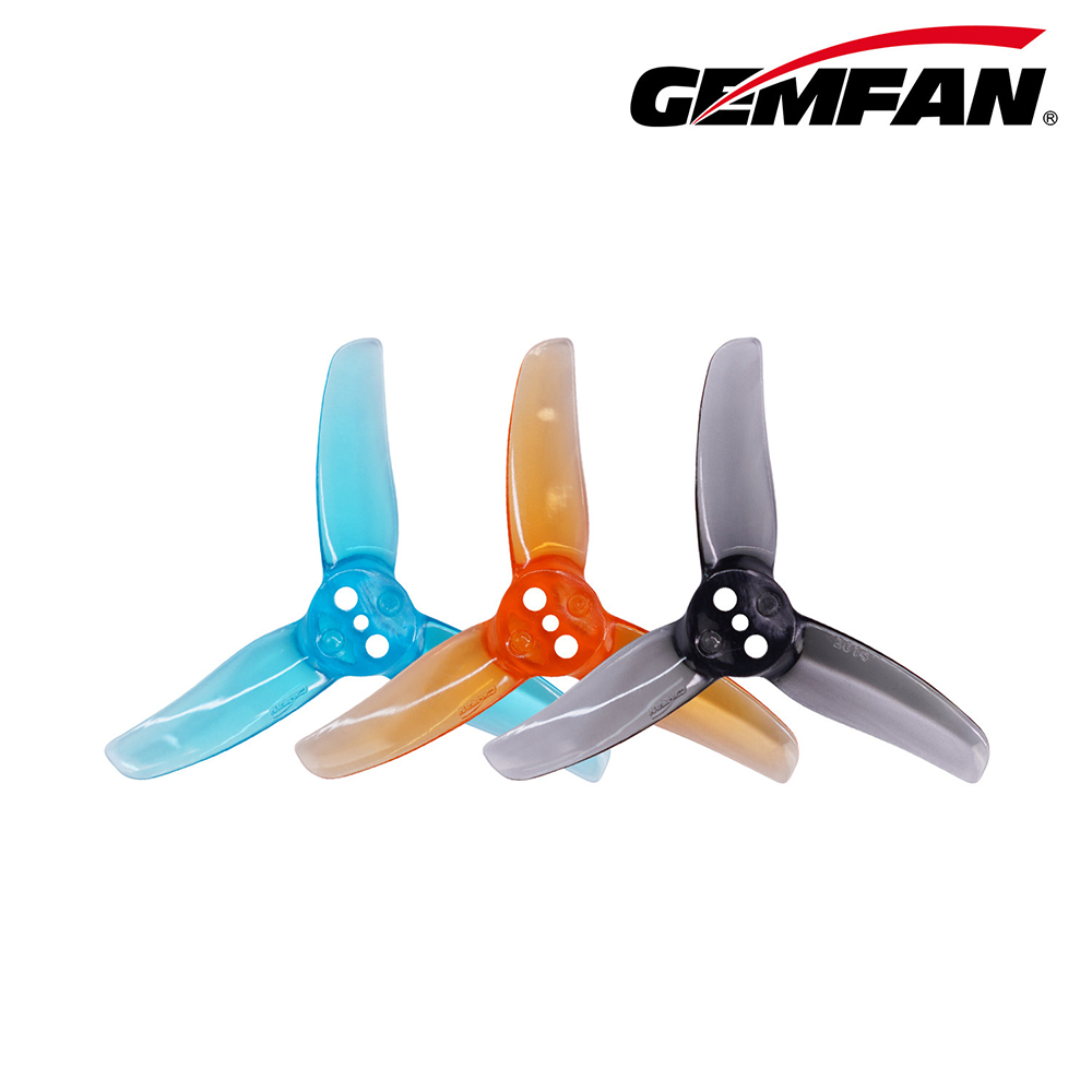Fpv Drone Motor - GEMFAN 2014 3枚羽根 2インチ プロペラ PC素材