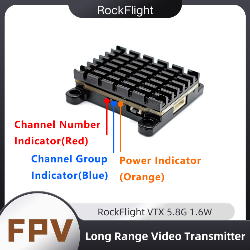 RockFlight TX663 VTX 5.8G 48CH - Fpv Drone Transmitter のレビューと価格